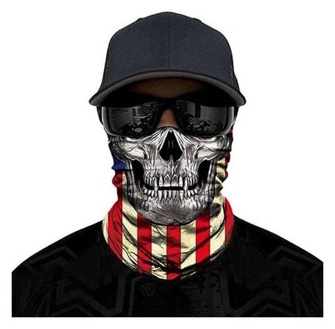 Bandana Face Mask for Rave Dust Wind Scarf Face Neck Pouch Tube Mask Headwear Face Mask Motorcycle Mask for Women Men Kids (PL180261)